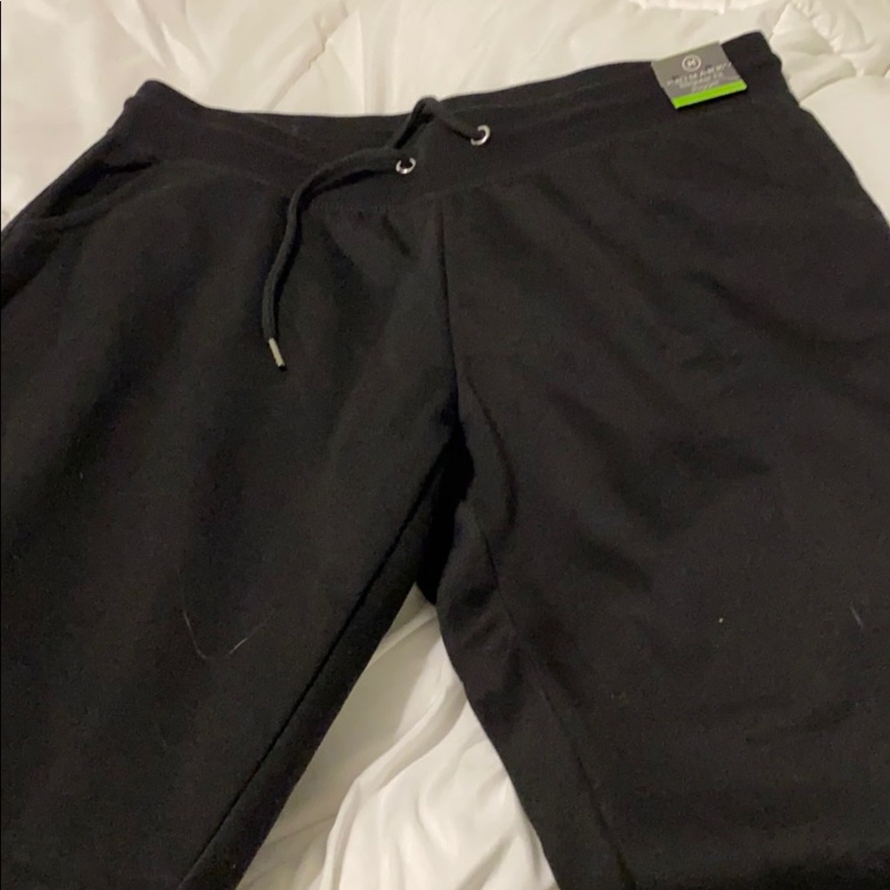 Black joggers